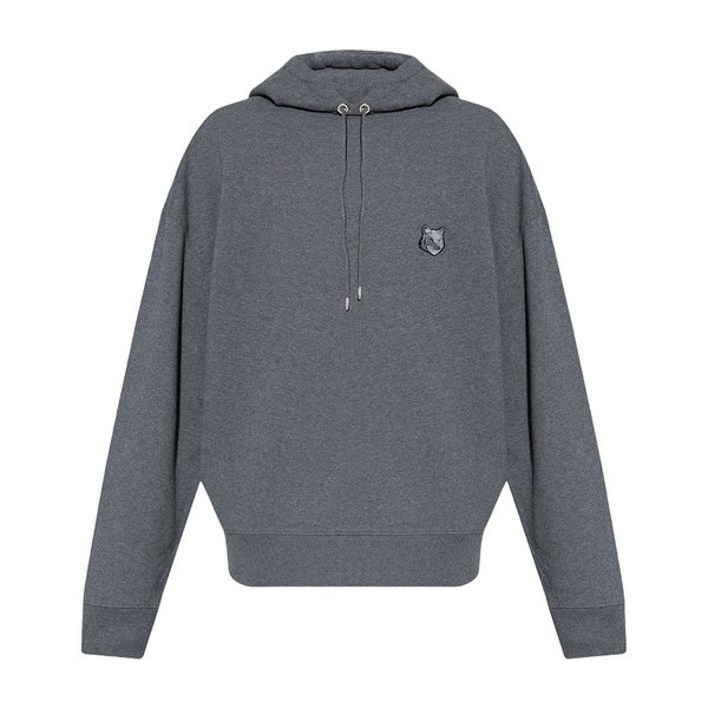 백화점출고 메종키츠네 폭스헤드 오버사이즈 후드티 LM00705KM1 H170