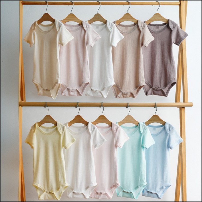 트리베어 아기옷 메쉬  반팔 신생아바디슈트 출산선물 5종세트