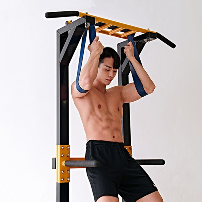 멜킨스포츠 마스터킹 치닝디핑 실내 철봉 기구 가정용 턱걸이 운동 딥스 풀업 바 홈짐 홈트레이닝 직접설치