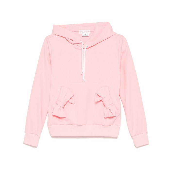 꼼데가르송걸 보우 후디