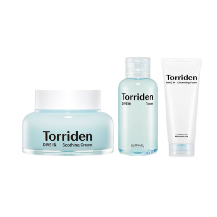 토리든 다이브인 저분자 히알루론산 수딩 크림크림폼30ml토너50ml 스페셜기획하이콩
