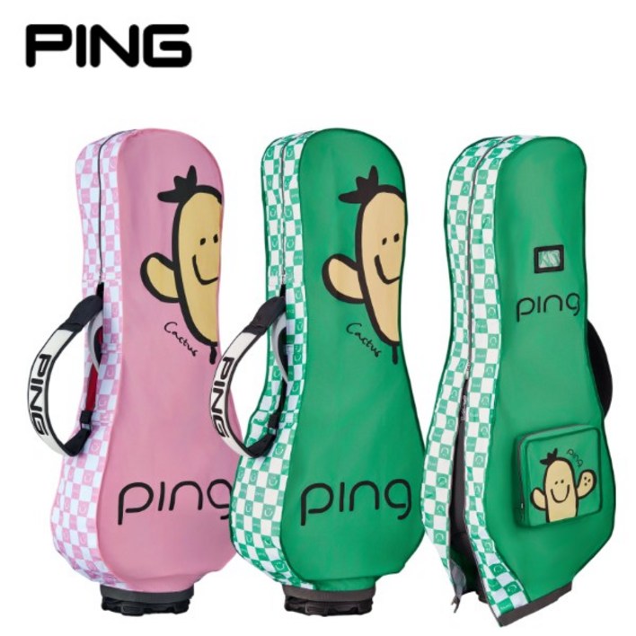핑 삼양정품 2025년 W 스마일 체크 골프 항공커버