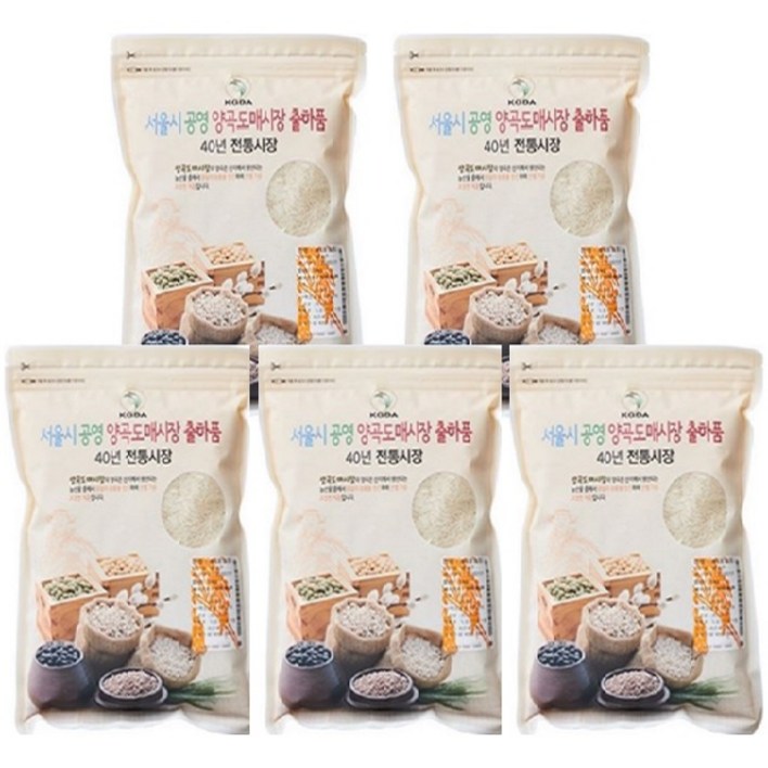 안남미 1kg 동남아쌀 베트남산 태국산 US NO. 1, 5개