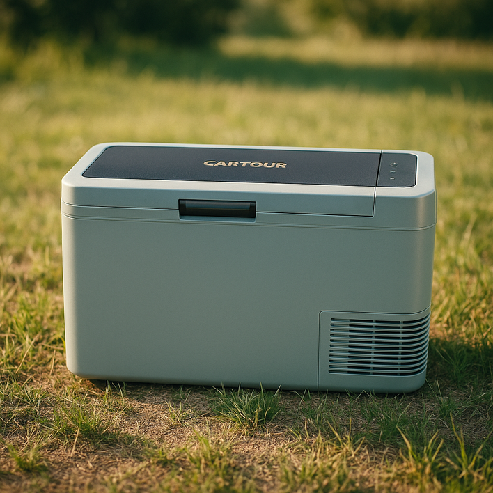 차량용 캠핑냉장고 2025년 알피쿨 KNature 카투어 더스트 그린 휴대용 이동식 냉장고 25L, 35L AS가능