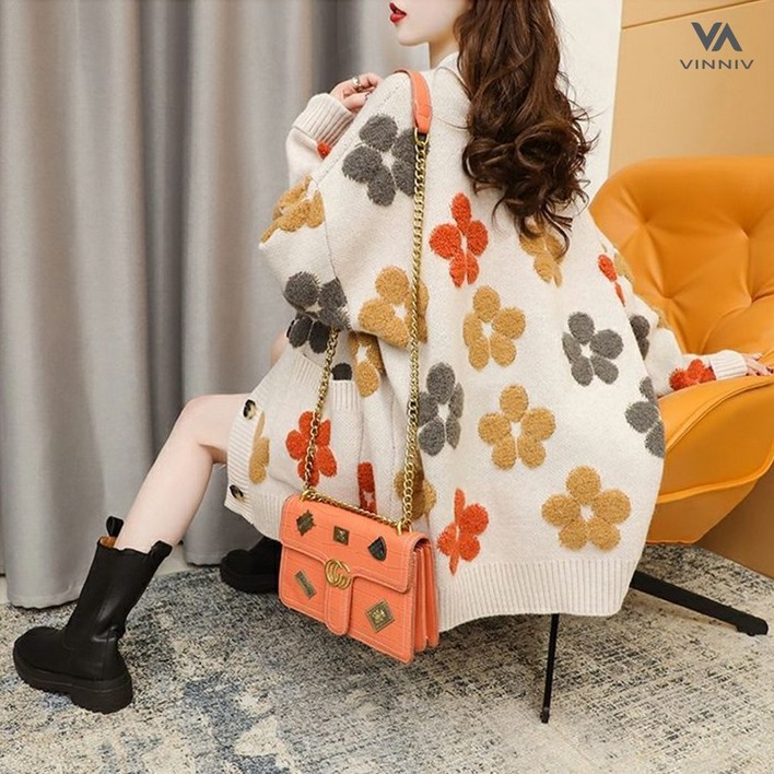 [비니브] 봄가을겨울 나발론 니트 가디건 이월상품 파격가