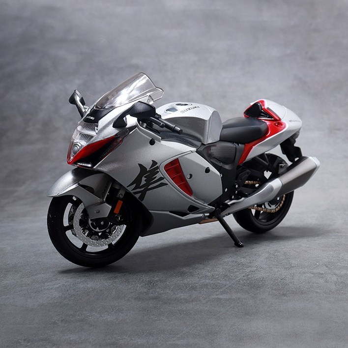 마이스토 112 다이캐스트 오토바이모형 바이크피규어, 스즈키 하야부사 2022, 1개