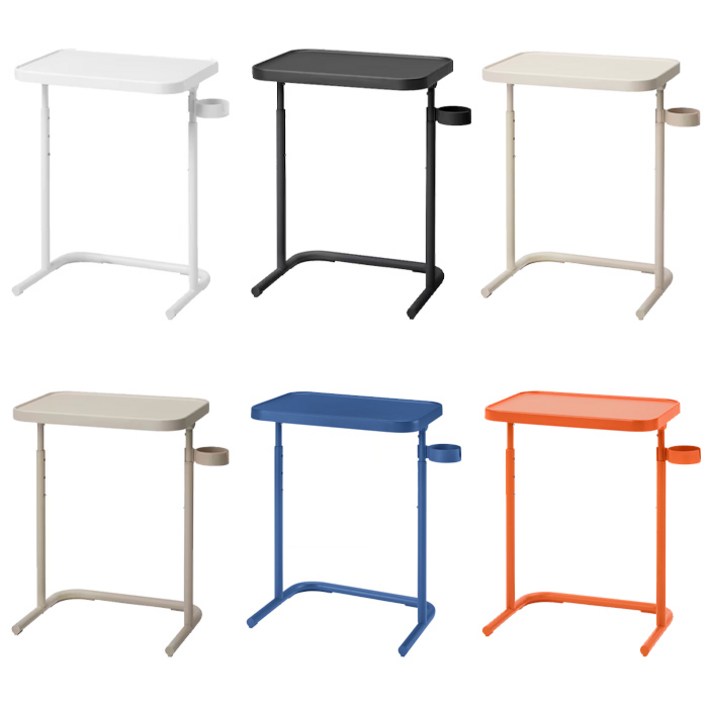 이케아 BJORKASEN 비에르코센 노트북스탠드 높이조절책상 사이드테이블 협탁 노트북책상