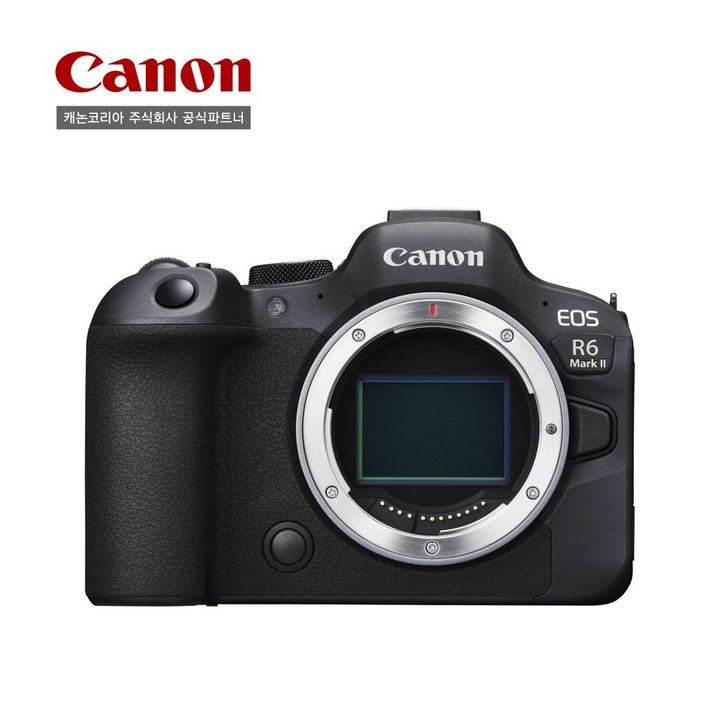 [캐논공식파트너] 캐논 EOS R6 Mark II BODY+전용배터리+가이드북