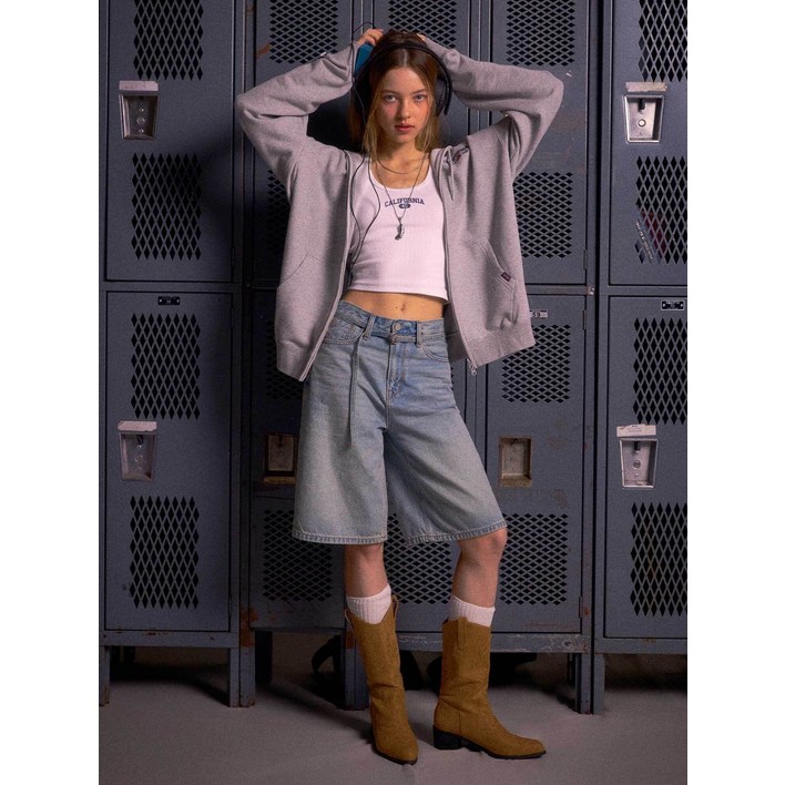 AK플라자 후아유 여성 Bermuda Denim ShortsF WHTJF4842F