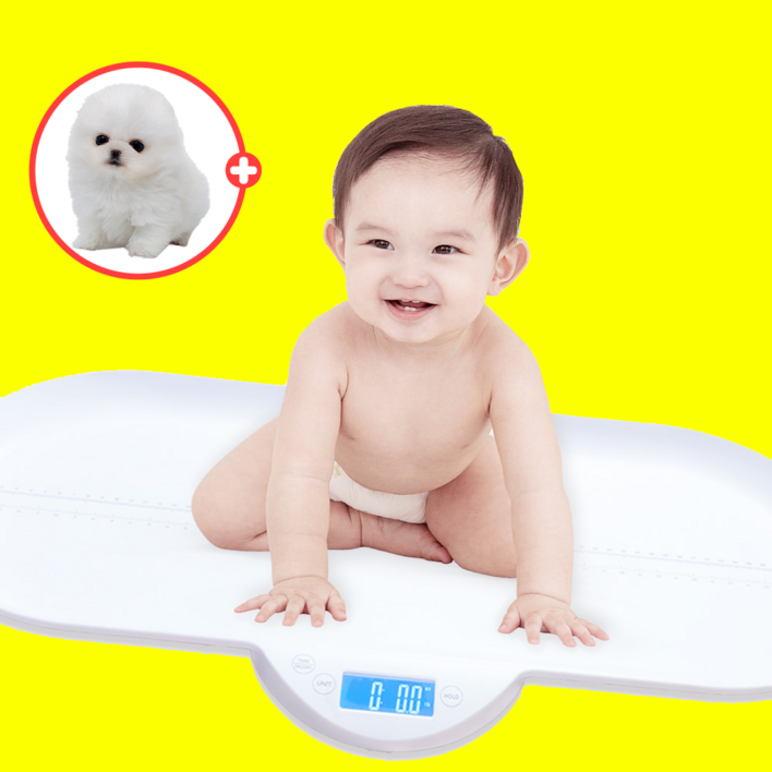 체중계키 레벨홈 신생아 유아 체중계 강아지 고양이, 1개 체중계키 레벨홈 신생아 유아 체중계 강아지 고양이, 1개