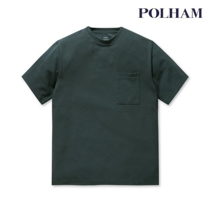 폴햄 폴햄 남여공용 솔리드 포켓 오버핏 반팔 티셔츠PHA3TR3610