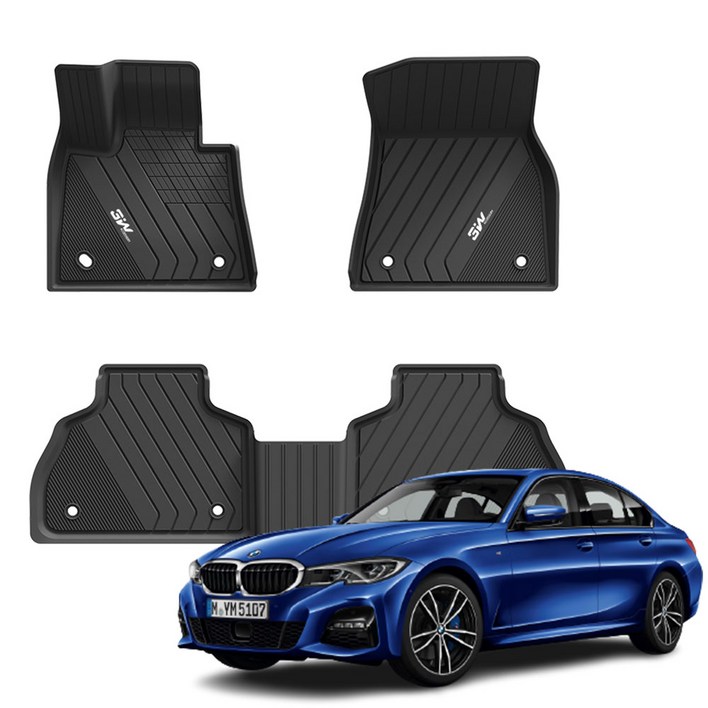 BMW 3시리즈 G20 3W 에코라이너 TPE 카매트 3D 5D 6D 2019.03~