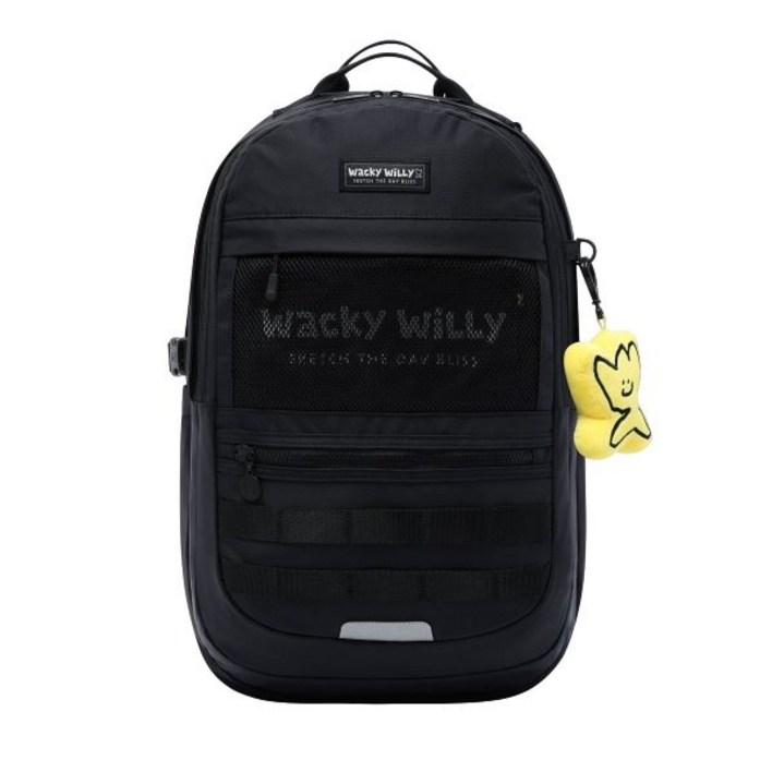 와키윌리 WACKY WILLY 26SS 플라이트 V2 백팩 33L 블랙 매장정품 252281