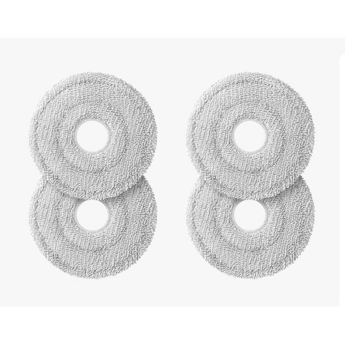 삼성전자 BESPOKE 스팀 로봇청소기 VR7MD9시리즈전용 정품 물걸레포1SET 4개입, 1개