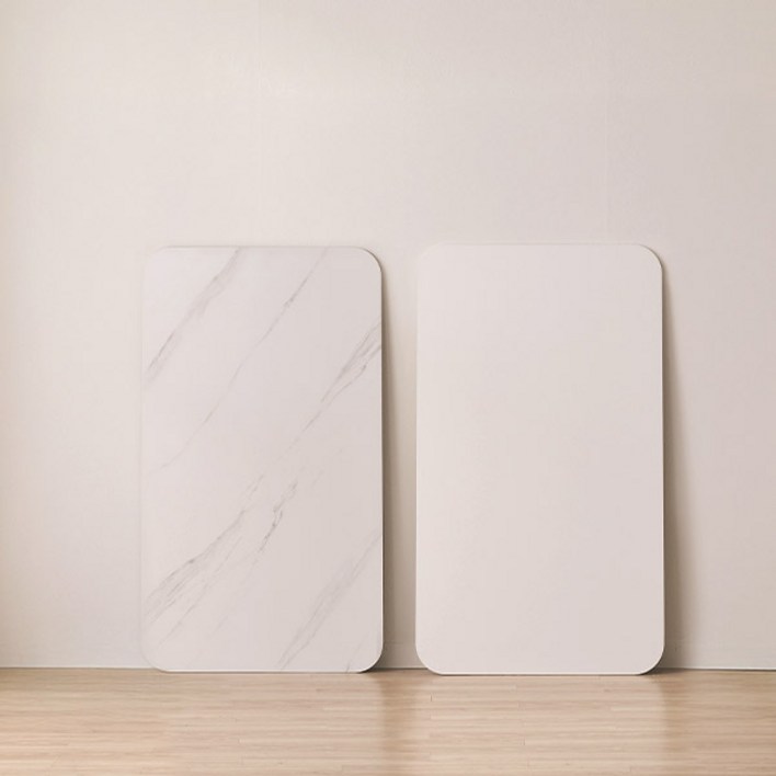 (1만원 할인쿠폰) 스칸디아 손쉬운 교체 화이트 포세린 12T 통세라믹 식탁 테이블 상판 교체용 1400 1600 1800