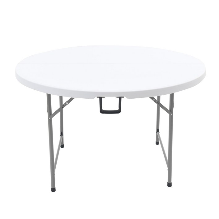 오에이데스크 브로몰딩 원형 접이식 1220 테이블