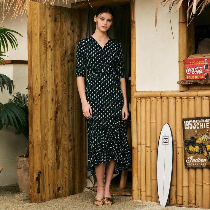 8 Colors Lipbbam 바이립밤 비비안느 프릴 랩 롱 원피스 LDM42선택 1종