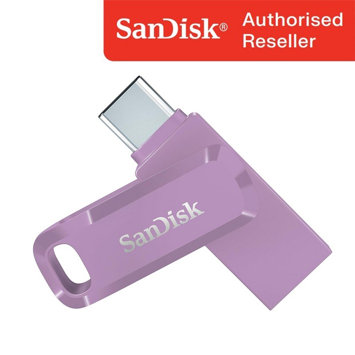 샌디스크 USB 메모리 DDC3 퍼플 C타입 OTG 3.2 대용량 10개이상 무료 각인