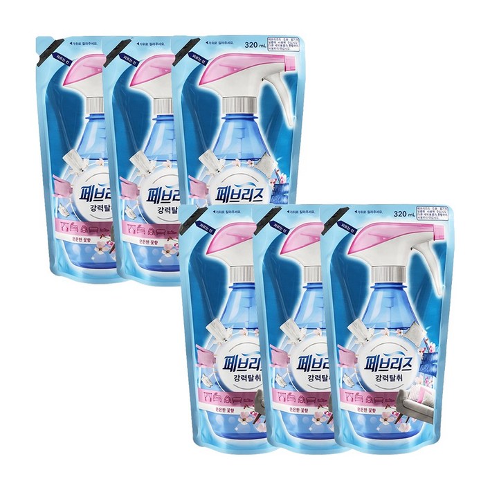 페브리즈 섬유탈취제 은은한 꽃향 리필