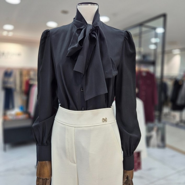 모조에스핀 리본넥 블라우스 s254msc013 2672974