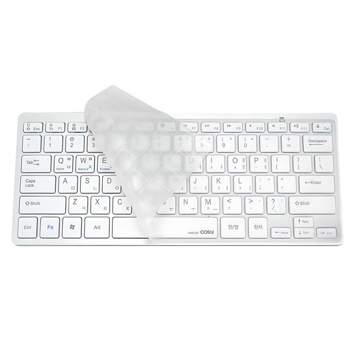 코시 블루투스 무선 텐키리스 키보드  키스킨