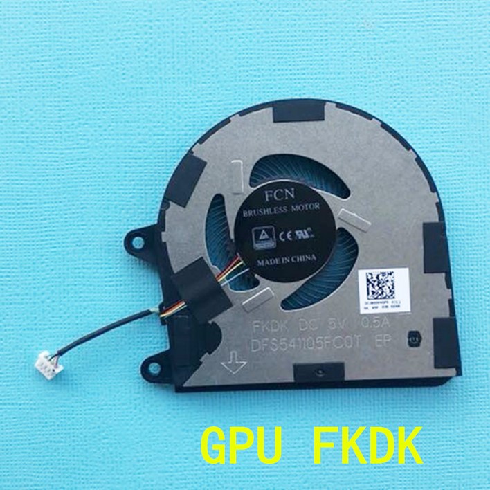 호환 컴퓨터 CPU 냉각 팬 레노버 요가 730-15IKB DFS2000058MOT EP FKDL DC5V DFS541105FCOT 냉각팬 라디에