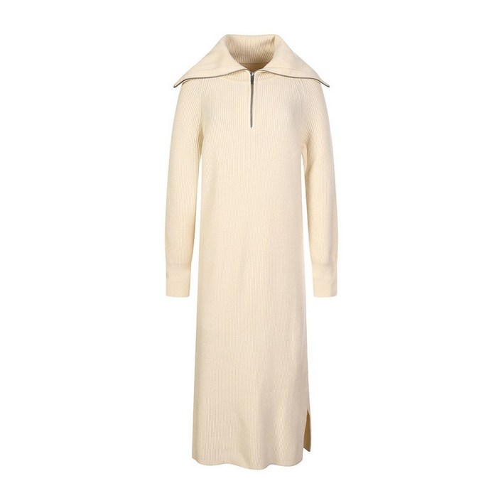 마레몬떼 마레몬떼  빅카라 집업 니트원피스M23DMOP85B0