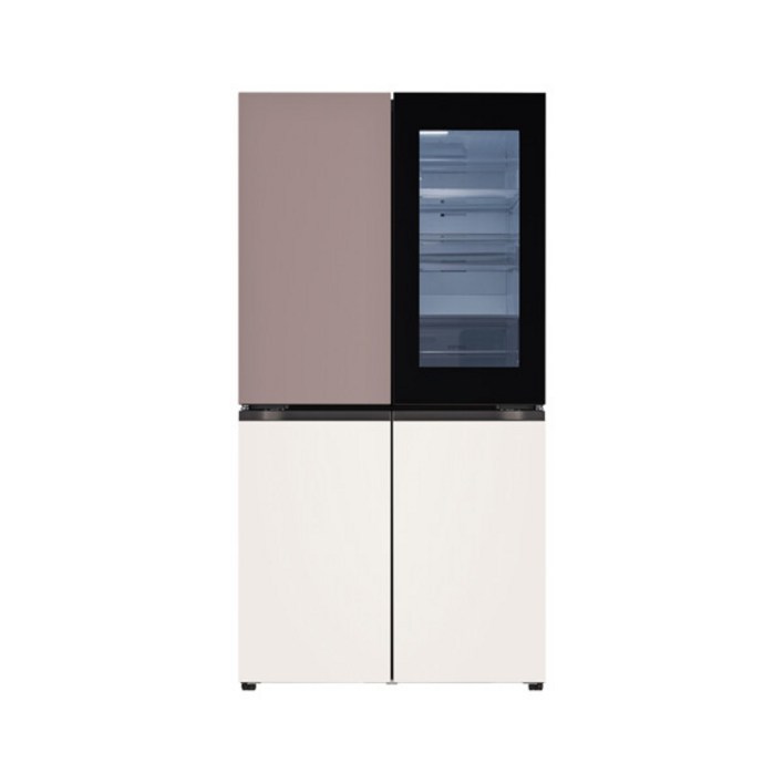 LG 디오스 오브제컬렉션 노크온 냉장고 T875MKE312