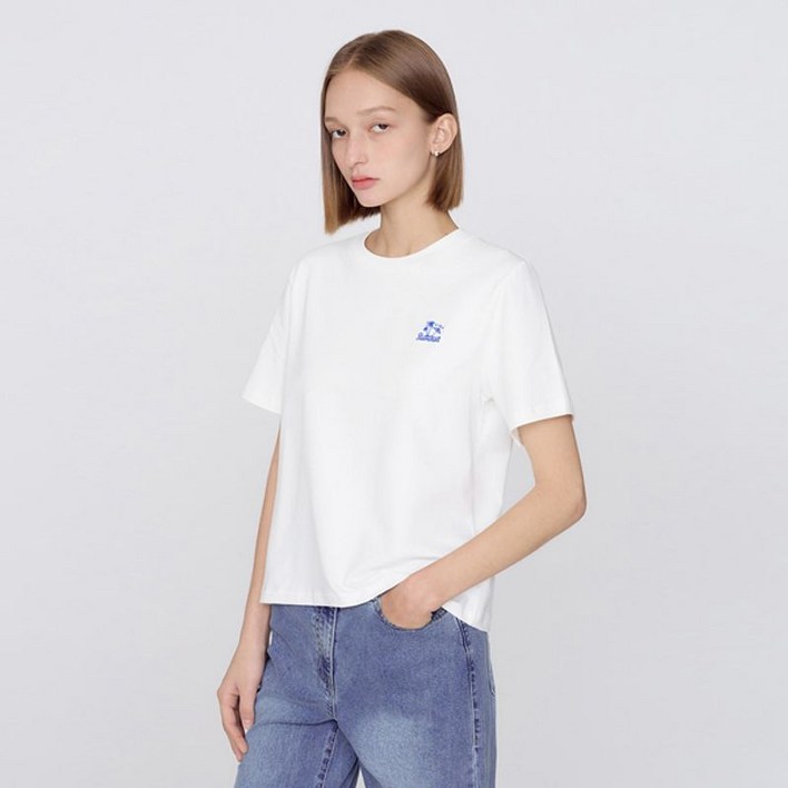 리스트LIST 코튼 썸머 자수 티셔츠TSJTSO62030PI 리스트LIST 코튼 썸머 자수 티셔츠TSJTSO62030PI