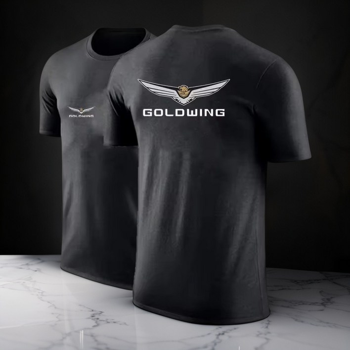 골드윙 로고 순면 반팔티 (GOLDWING 혼다 코튼 티셔츠)