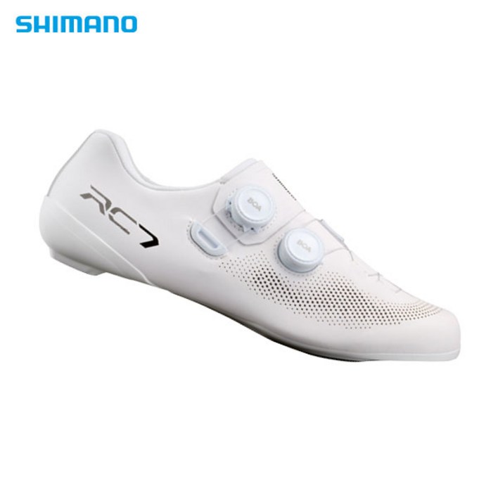 시마노 컴티티션 로드슈즈 SH-RC703 화이트, 화이트 노멀 43