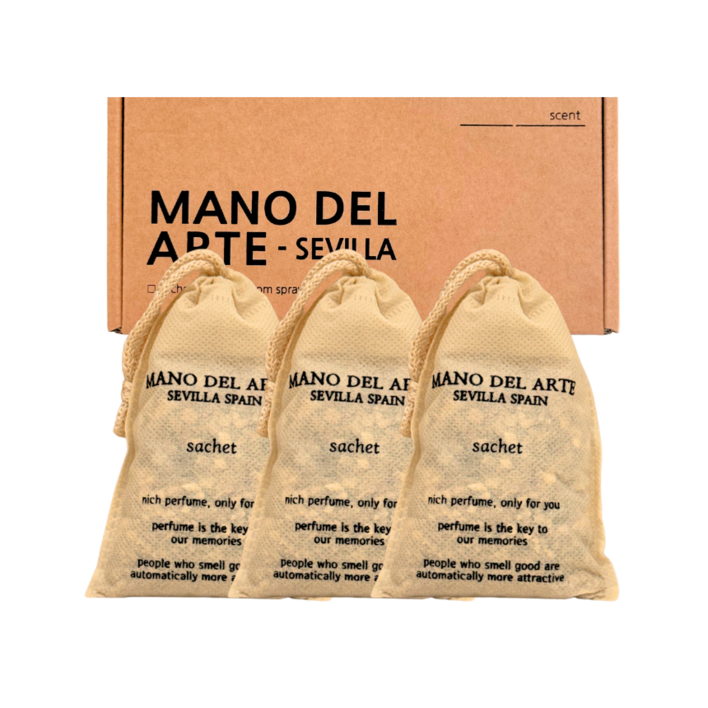 고급 사쉐 걸이형 옷장 샤쉐 향주머니 향낭 선물세트, 75g, 1박스, 피오니 앤 블러쉬 스웨이드