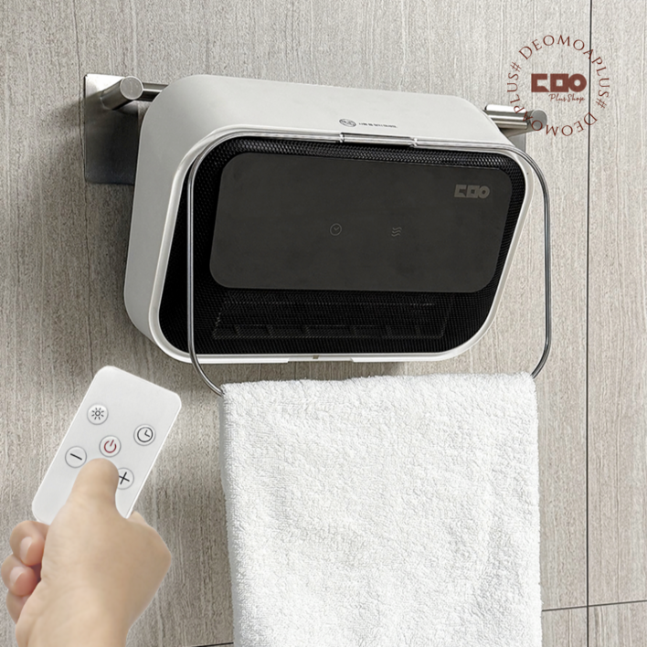 더모아 욕실온풍기 화장실온풍기 리모컨 PTC 온풍기 전기히터