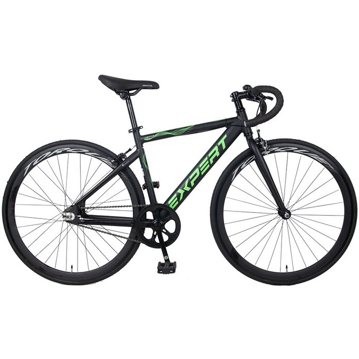고정기어완전조립 2025 삼천리자전거 엑스퍼트 700C 알루미늄 프레임 픽시 자전거, 164cm, 1개, 440네온그린