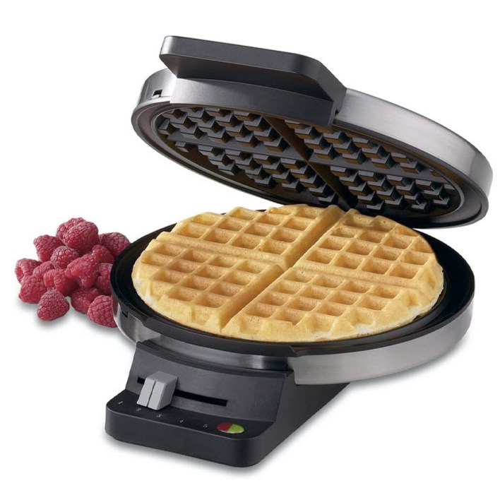 쿠진아트 라운드 클래식 와플메이커 와플기계 WMRCA  Cuisinart, Round Classic Waffle Maker Silver