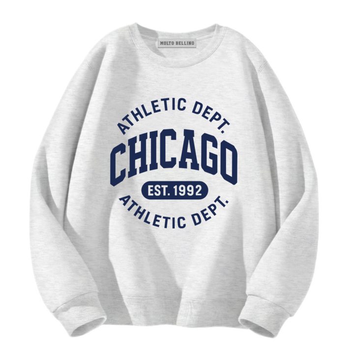 몰토벨리노 시카고1992 베이직 남녀공용 맨투맨