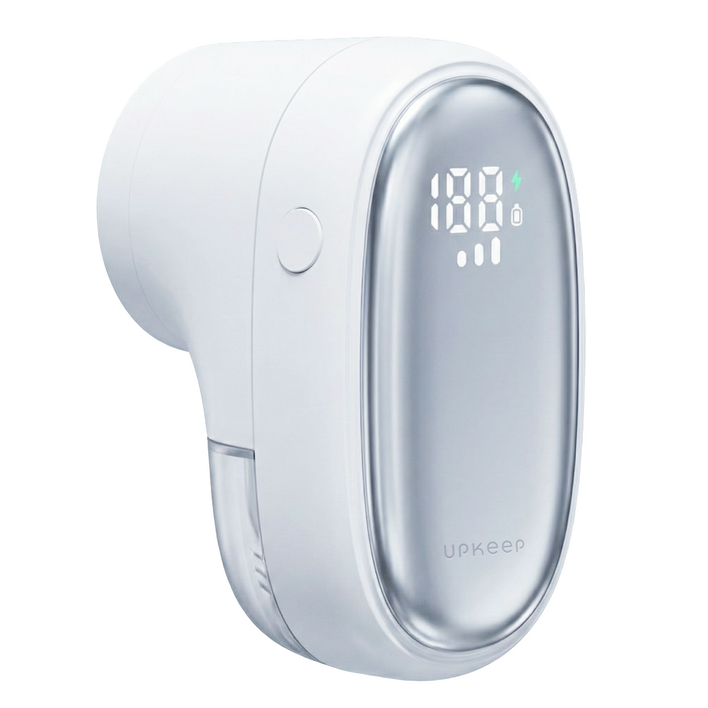 26년신제품 업킵 프리미엄 세탁소용 보풀제거기 휴대용 3단조절, 화이트, UPF0005