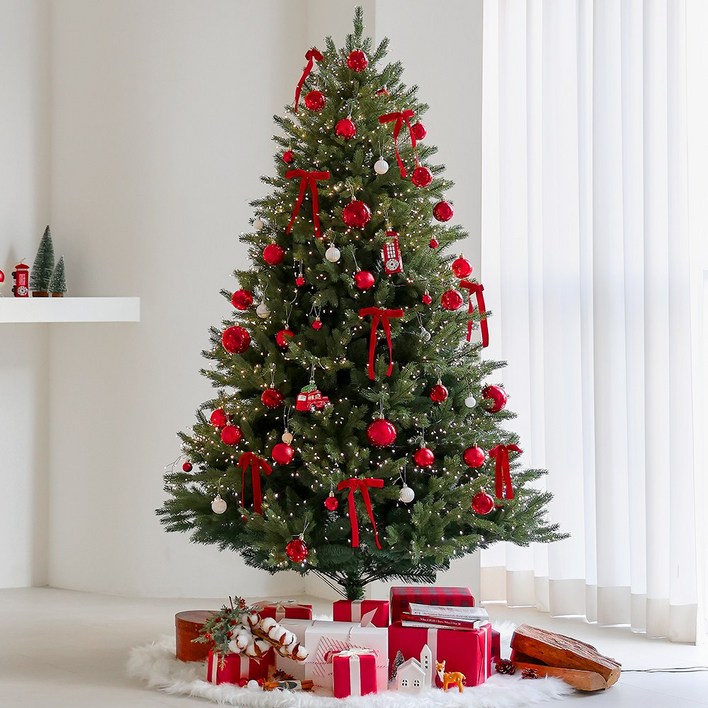 보관백 증정 루시아이 평생 풀세트 대형 트리 고급 PE PVC 혼합 트리 나무