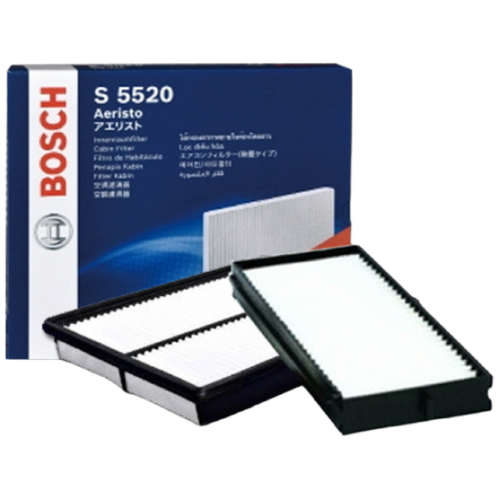 보쉬 정품 차량용 에어컨필터 초미세먼지 필터 교체, S5520, 1개