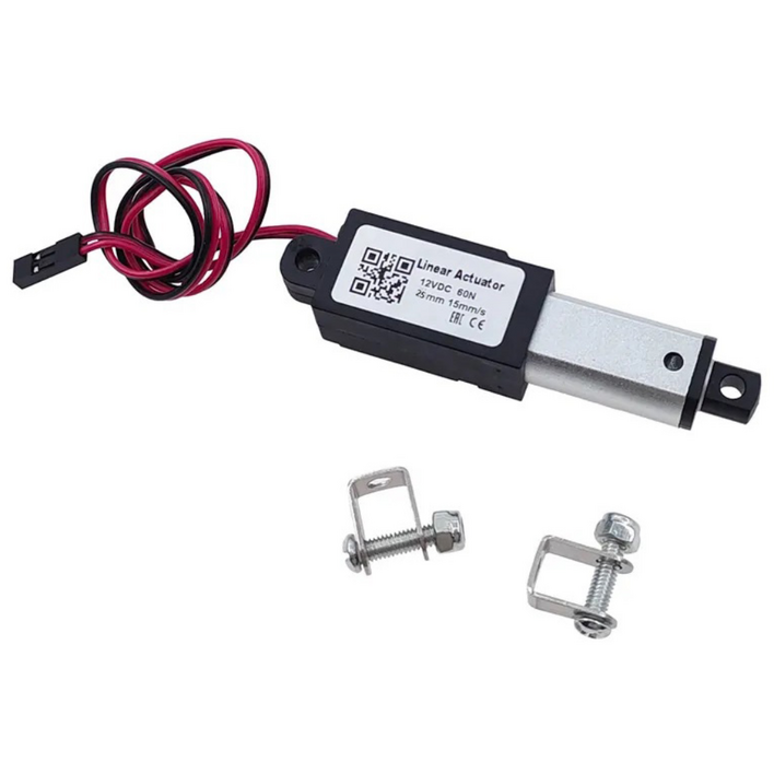 소형 리니어 모터 12V 엑츌레이터 모터 25mm