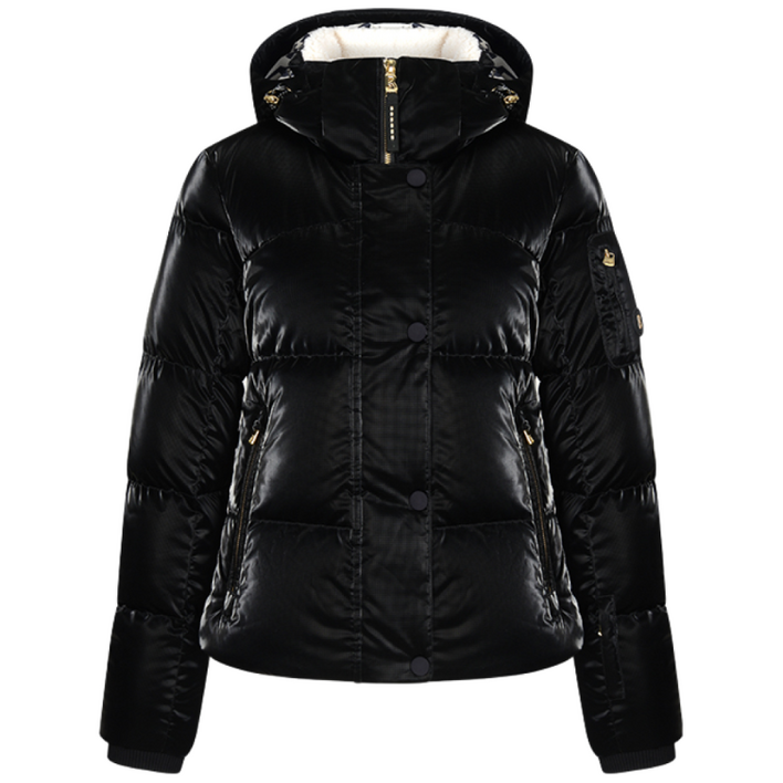 [보그너] 여성 수입 구스다운 점퍼 BLACK