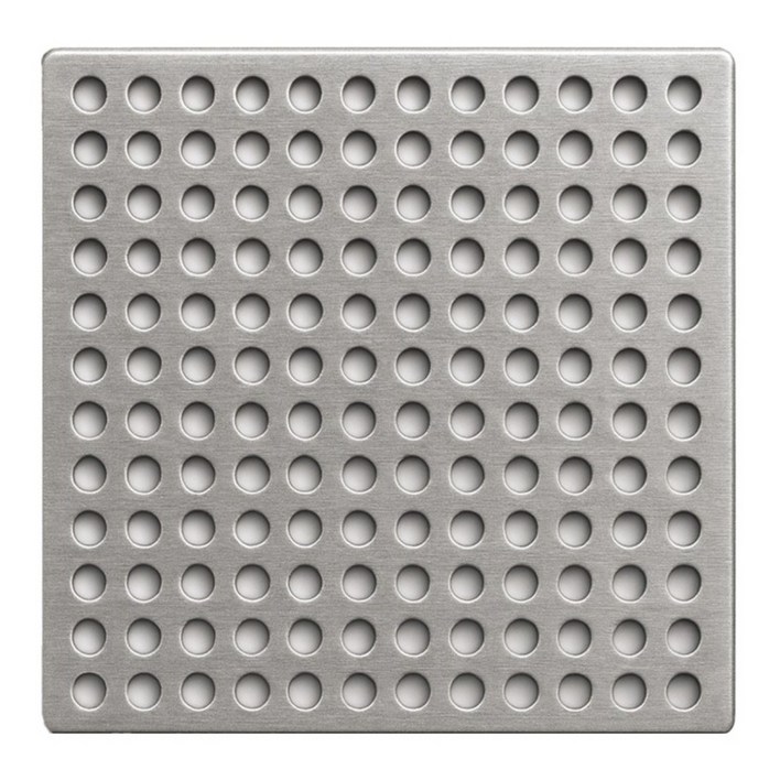 아띠꼴로 욕실 머리카락 거름망 화장실 배수구 덮개 고급사각형, 실버