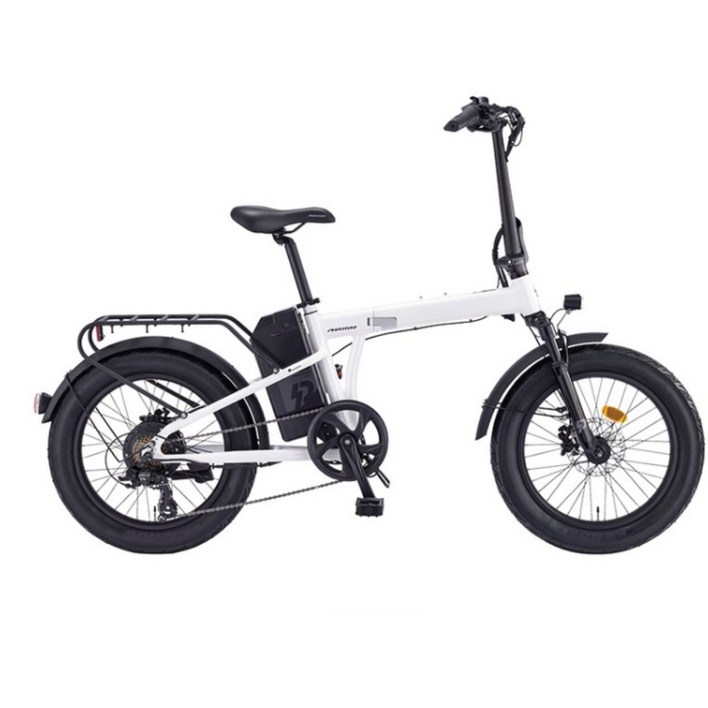 2025 삼천리 20 팬텀 폴라리스 전기자전거 폴딩 접이식전기자전거 99% 조립, 화이트, 알루미늄