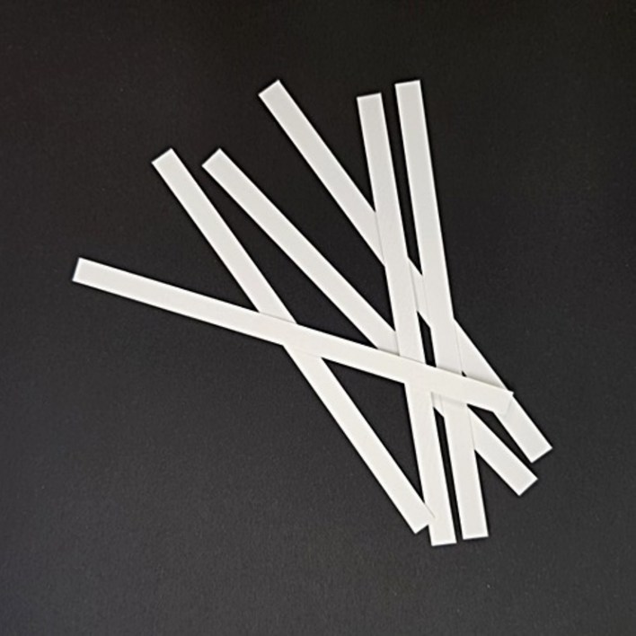 시향지 ( 0.7cm X 13cm ) (100매입) 향수 시향테스트지 캔들바다 화이트 백색 시향지, 화이트, 1팩