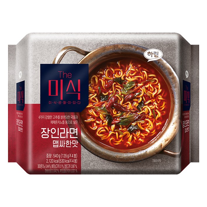 더미식 장인라면 맵싸한맛 더미식 장인라면 맵싸한맛