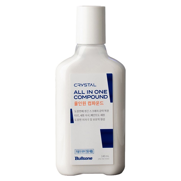 불스원 크리스탈 올인원 컴파운드, 140ml, 1개