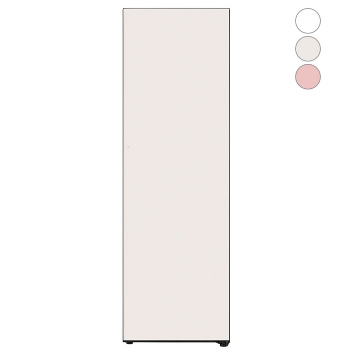 [색상선택형] LG전자 컨버터블 패키지 오브제컬렉션 냉장전용고 오토도어 글라스 324L X322AA3, 베이지, X322GB3S