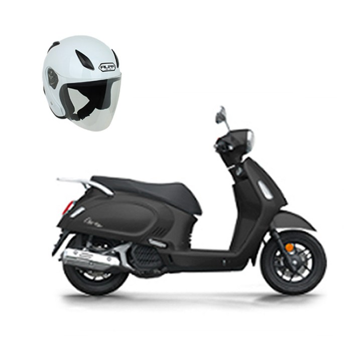 한솜 레트로 클래식 스쿠터 아르떼Arte 125 오토바이 스쿠터 + 헬멧제공 방문설치