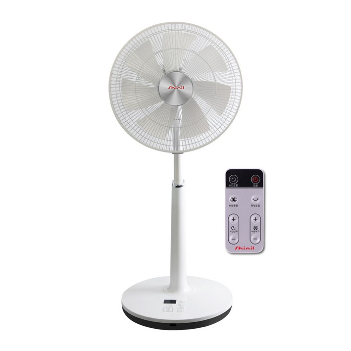 신일 인공지능 BLDC모터 무소음 리모컨 선풍기, SIFDC514NK