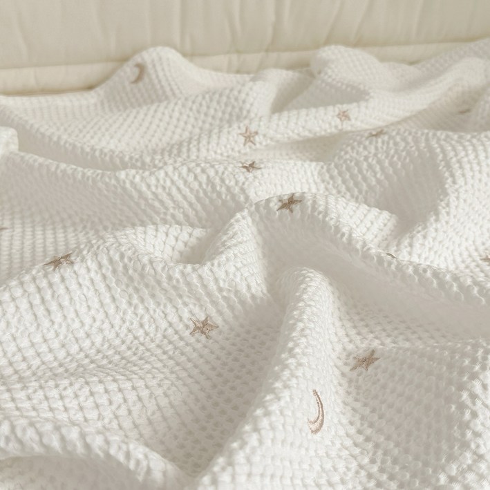 마이리틀데이지 유아용 모달 와플 블랭킷